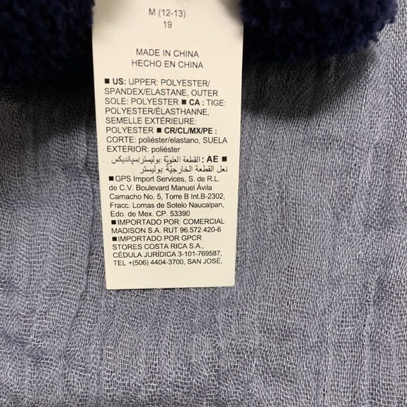Old Navy cozy printed slipper socks for girls (M) - Picture 4 of 4